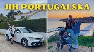PŮJČUJEME AUTO A MÍŘÍME NA JIH PORTUGALSKA  🚘🌴 & fakap s autosedačkou 😳