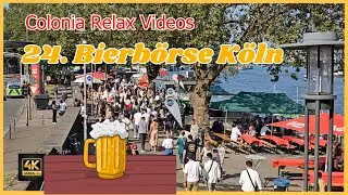 24. Kölner Bierbörse  - Köln Rheinuferstraße - 500 Biersorten zum probieren - Cologne - Germany [4K]
