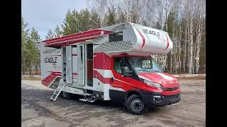 Автодом IVECO DAILY для картингистов от ИРИС.