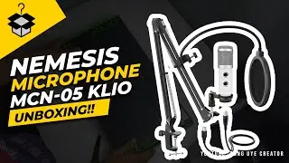 Unboxing CONDENSER MICROPHONE NEMESIS NYK MCN 05 | mic condenser murah berkualitas