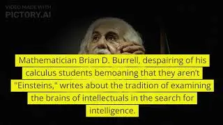 Secrets of Einstein's brain