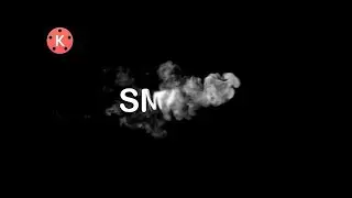 how to Create Text Animation in Kinemaster l smoke text animation capcut l viral text editing tricks