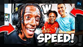 How To Make "Live" Thumbnails Like Kai Cenat and Brucedropemoff + PSD! *BEST* Thumbnail Tutorial! #4