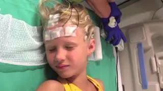 Ambulatory EEG setup at Nemours Childrens Hospital
