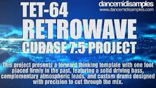 Tet-64 Retrowave Cubase Template