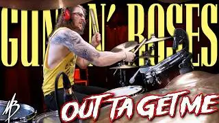 Guns N Roses - Out ta Get Me - Drum Cover | MBDrums