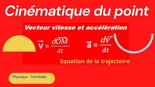 Cinématique du point - Exercice #1