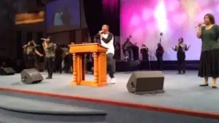 Jonathan Nelson leading worship