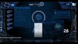 Jarvis Background with jarvis system windows 10