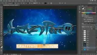 SpeedArt - KrazyTutO Wires [Photoshop-Cinema 4D]