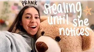 Stealing From My Sister's Room Until She Notices * funny prank*