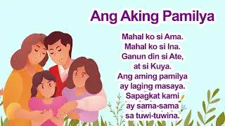 ANG AKING PAMILYA (MAIKLING TULA)