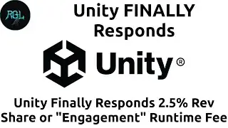 Unity FINALLY Responds | 2.5% Rev Share OR 
