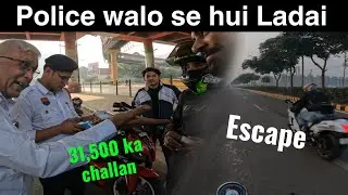 Harley x440 POLICE NE KATA 31500 KA CHALLAN | SUNDAY RIDE Pe @jsfilmsindia
