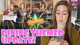 The Sims Freeplay Dining themed update! [Early Access]