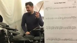 On the Right Foot - Trinity Initial Grade - Beginner Drum Kit Piece