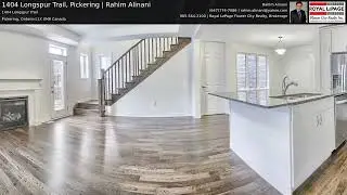 1404 Longspur Trail, Pickering | Rahim Alinani