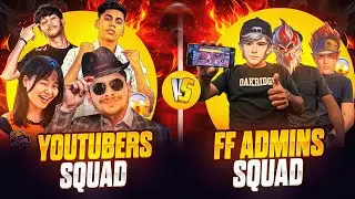 Free Fire Admin 🙋‍♂️ Vs  V Badge Youtubers ▶️ Controversy 🤯 Garena Free Fire 🔥