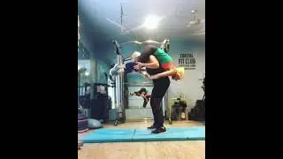#liftcarry | Strong woman lift and carry her gym trainer | #liftcarry #stronggirl