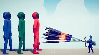RGB AMONG US vs EVERY GOD - Totally Accurate Battle Simulator | TABS