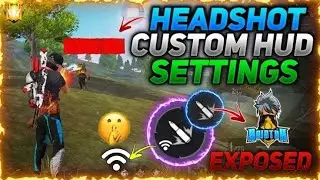 Nahi laga to channel delete kar dunga Free fire best custom hud try now 😈🔥😱