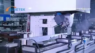 Industrial aluminum alloy four axis machining center