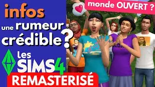 THE SIMS 4 REMASTERED 😀: new base game and open world? 🎉