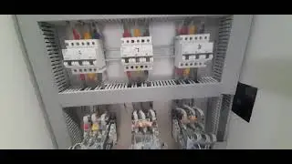 Electrical Power Factor Panel.