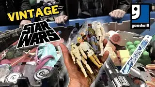 Vintage Star Wars Galore at the Goodwill Bins!