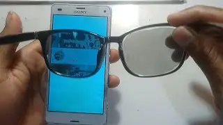 invisible screen....old phone