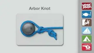 How to Tie an Arbor Knot | Fishing Knots