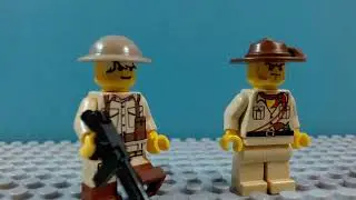 Lego WW2 Stop Motion Tests | Brickntyre