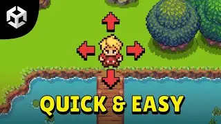 4 DIRECTIONAL MOVEMENT in Unity (No Diagonal Walking!)