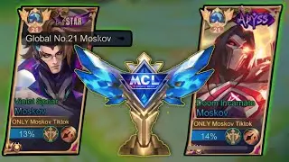 SOLO MCL ONLY USE MOSKOV HERO UNTIL YOU BECOME CHAMPION🏆