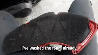 How to Clean KOSO airfilter - Yamaha NMAX