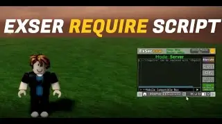 roblox require script showcase (ExSer hub)