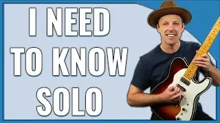 I Need To Know Tom Petty Guitar Lesson (SOLO)