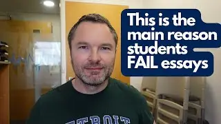 This is the main reason students FAIL essays