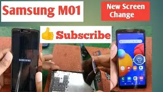 Samsung M01 screen change