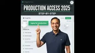 How to APPLY FOR PRODUCTION on Play Console (2025) 🚀