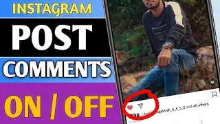 Instagram Post Me Comment Kaise Band Kare ?