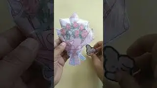 Paper Squishy Bunga Untuk Amplop THR