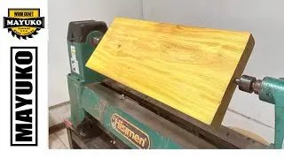 TURNING JACKFRUIT WOOD, woodturning