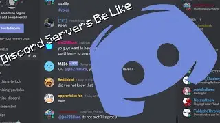 discord servers be like...