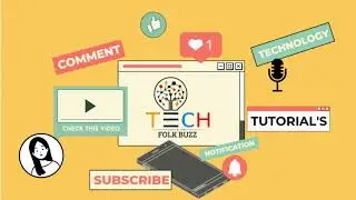 My YouTube Name Replaced - Tech Folk Buzz || New Page Intro || New Name/Logo