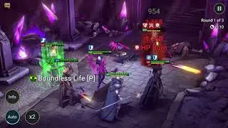 Ayumilove Nether Spider Revive Heal Team Playthrough (Doom Tower Hard) | Raid Shadow Legends