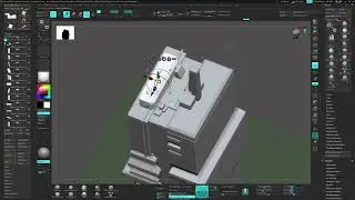 Off-world Building Model Time-lapse