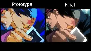 JoJo OVA-2000s Preview Prototype vs Final