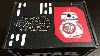 Star Wars Smuggler's Bounty Unboxing January 2016 The Resistance Box, Force Awakens