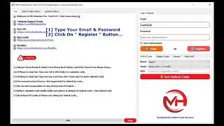 GUIDE : How To Register On MH Unlocker Pro Tool